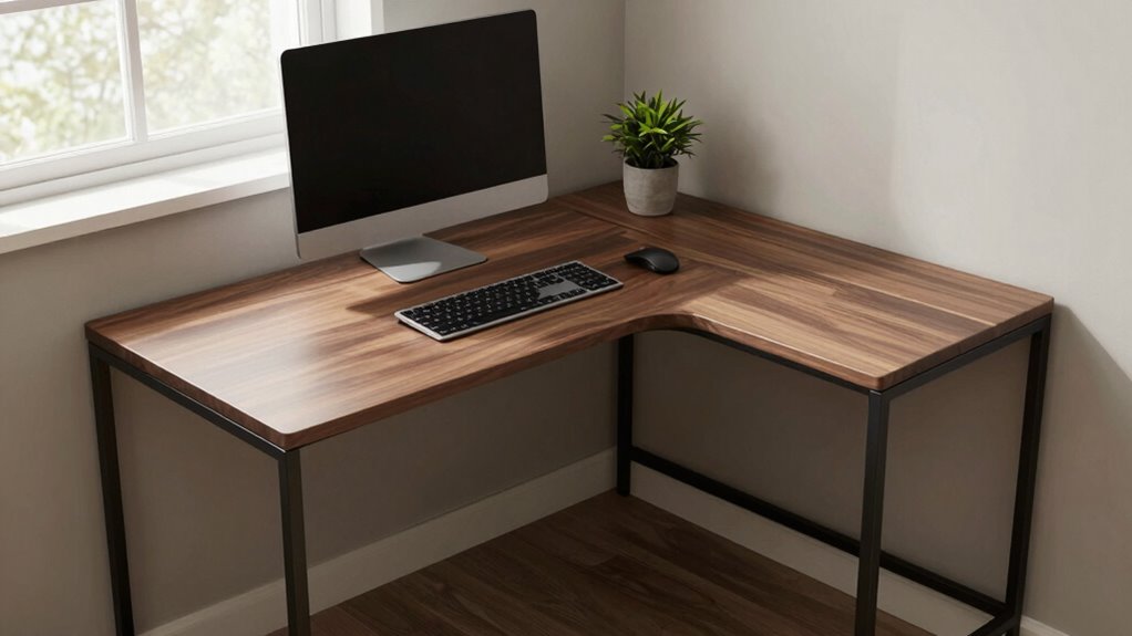 compact functional stylish workspace