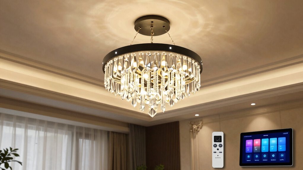 compatible smart chandelier controls