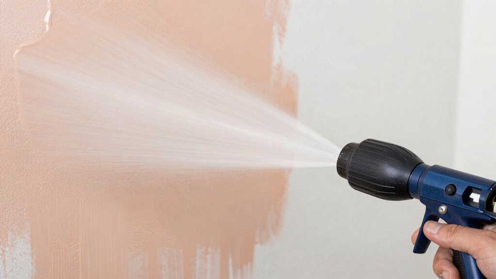 control spray flow effectively