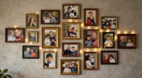 create a cohesive family display