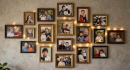 create a cohesive family display