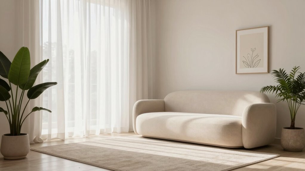 create calm harmonious space