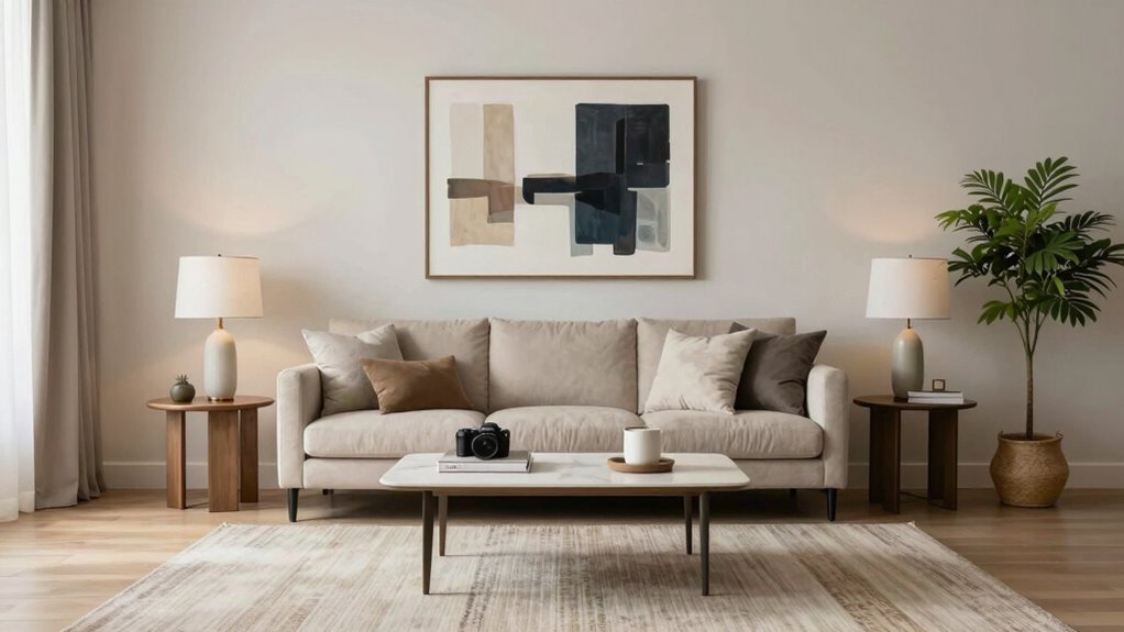 create harmonious furniture arrangement