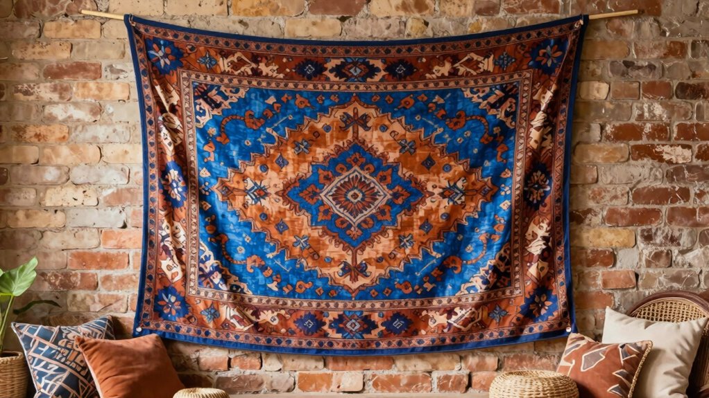 creative tapestry display ideas