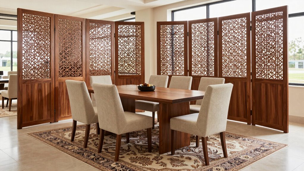 define spaces with rugs