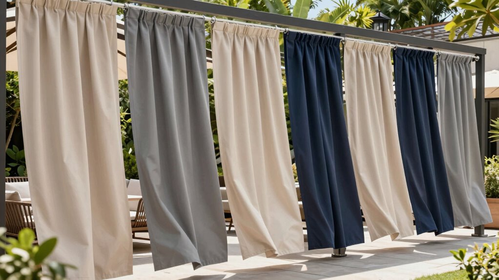durable weather resistant curtain features