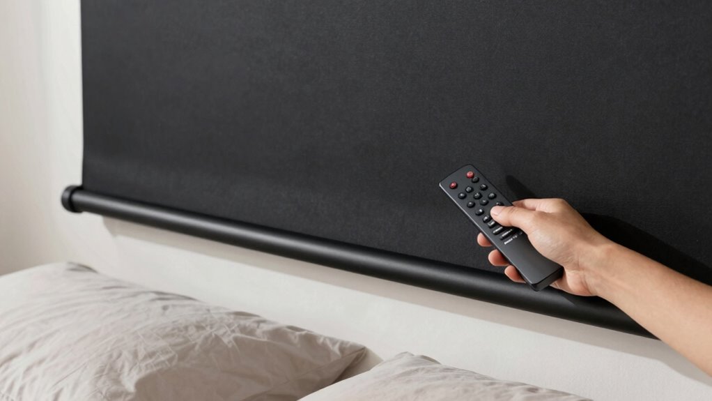 easy motorized shade installation