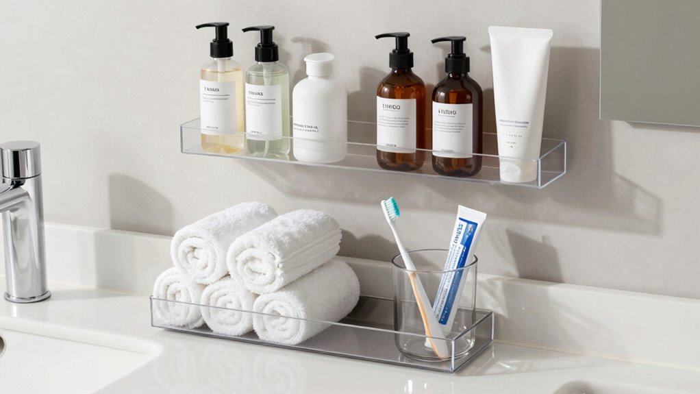 efficient bathroom organization strategies