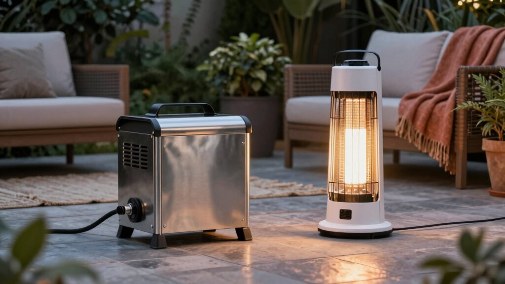 efficient outdoor heating strategies