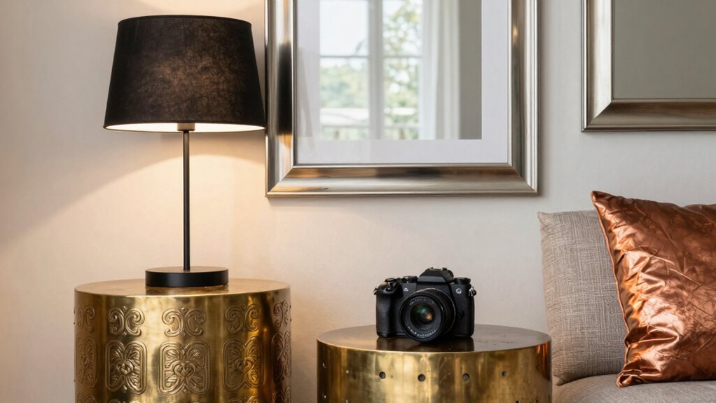 enhance decor with metals