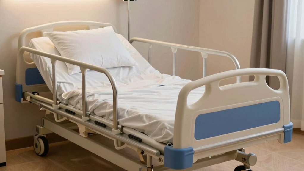 evaluate hospital bed features