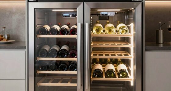 evaluating dual zone fridge