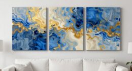 hang triptych art correctly