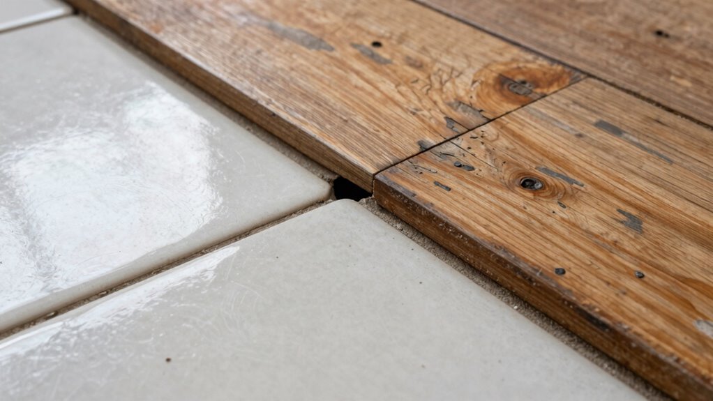 hazards of uneven floor transitions