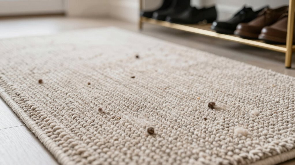 high pile mats trap pet hair