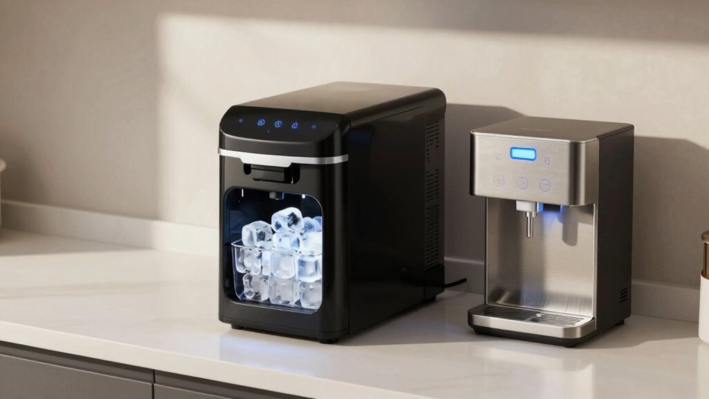 ice maker capacity and features