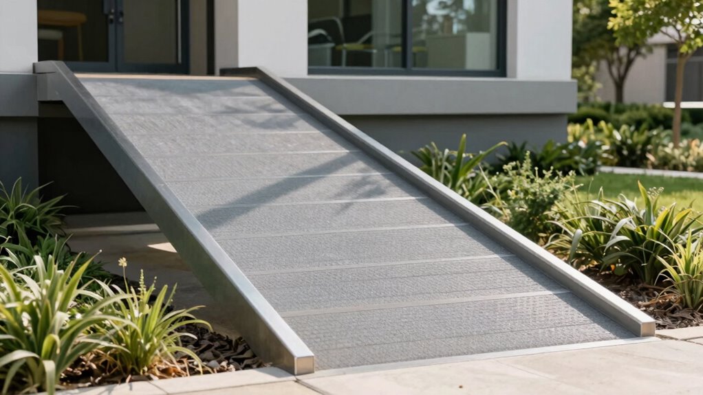 ideal wheelchair ramp slope