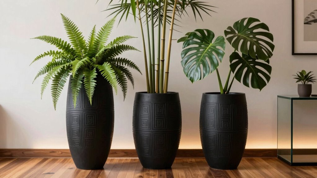 indoor tall planter considerations
