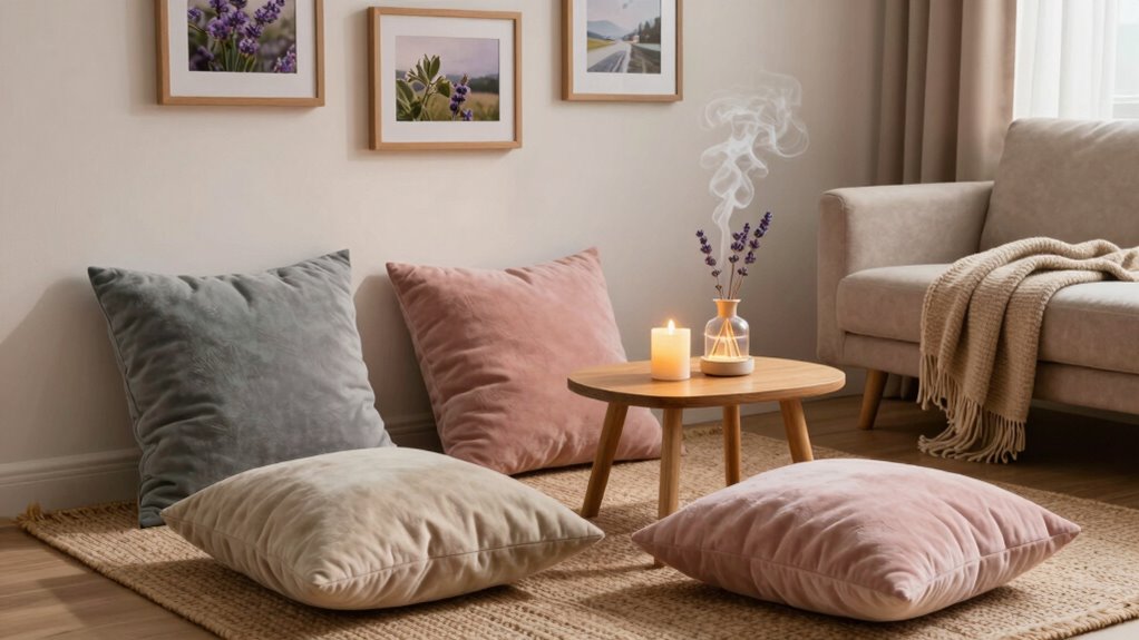 items for calming space