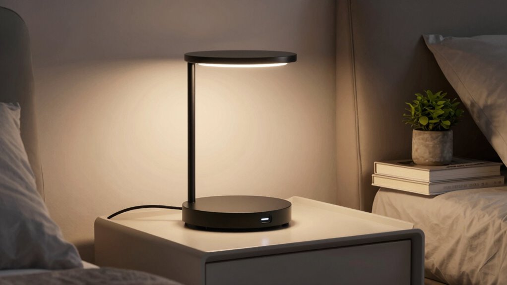 key touch lamp features