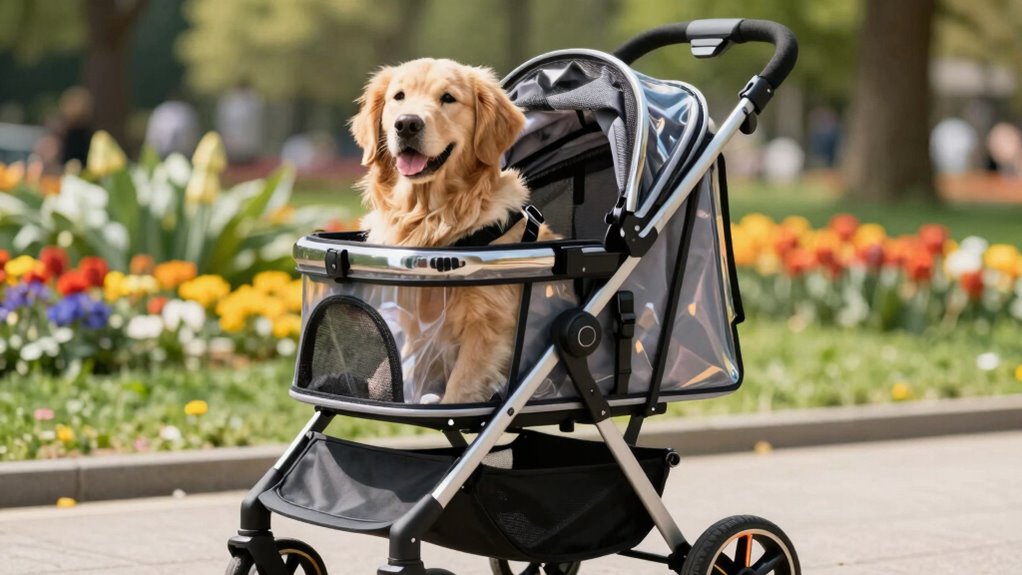 large dog stroller reviews