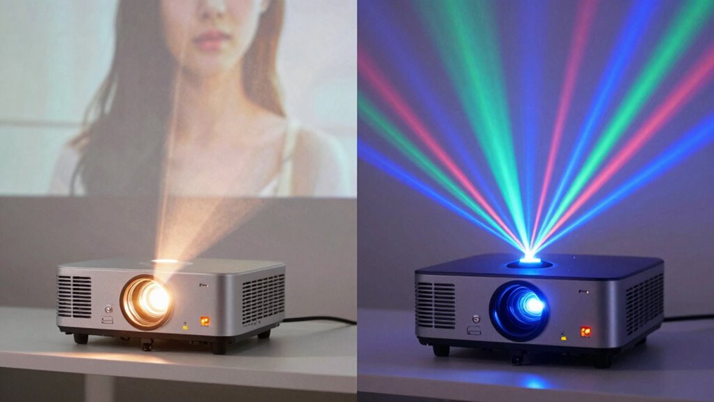 laser brightness enhances clarity