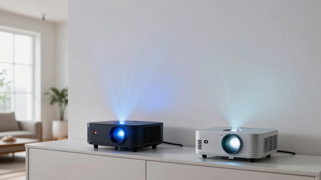 laser projectors outperform lamp projectors