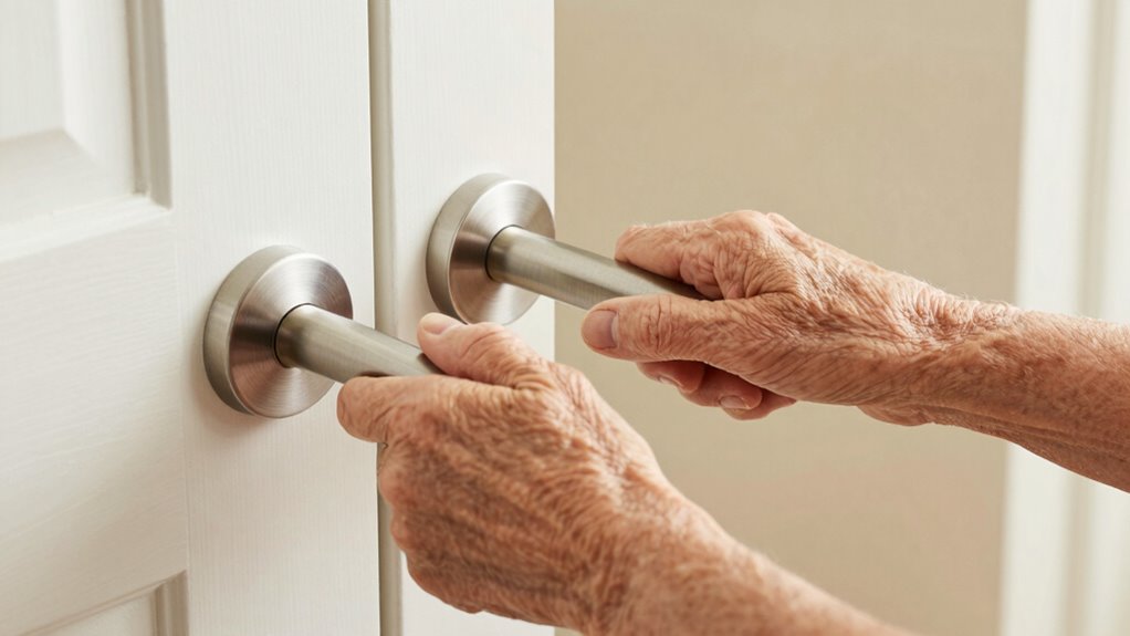 lever handles ease aging