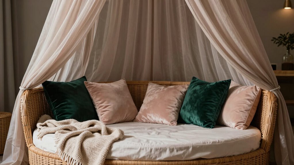 luxurious color and texture selection