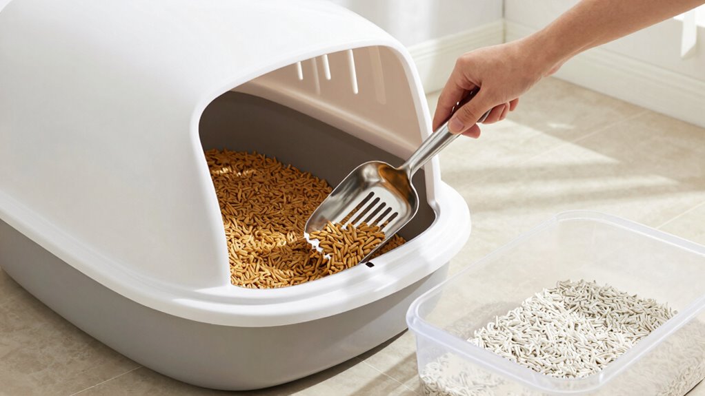 maintain clean fresh litter