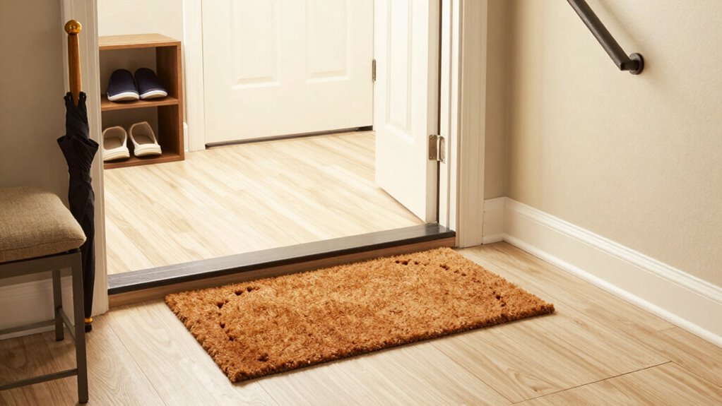 maintain clutter free entryway safely