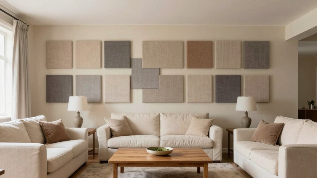 match decor with acoustic panels