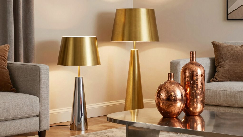 metal color and texture coordination