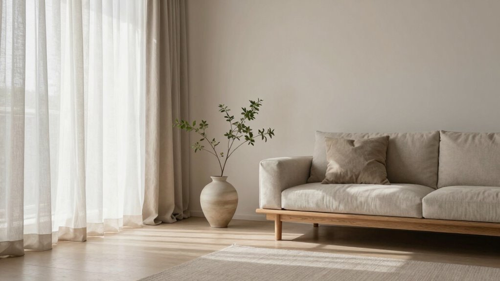 minimalist calm interior design