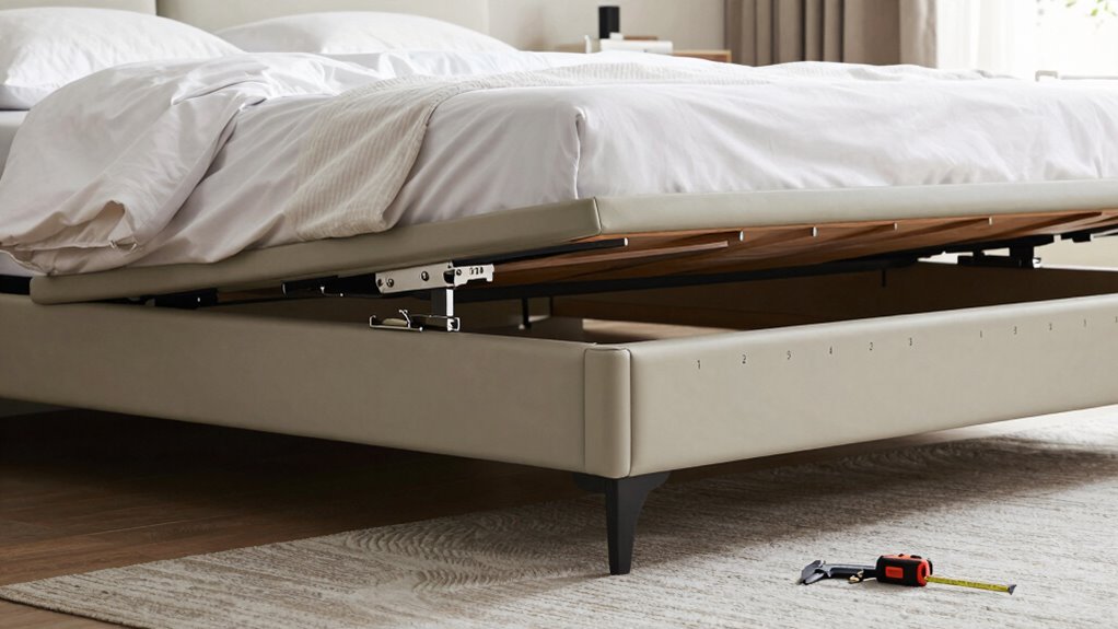 murphy bed clearance adjustments