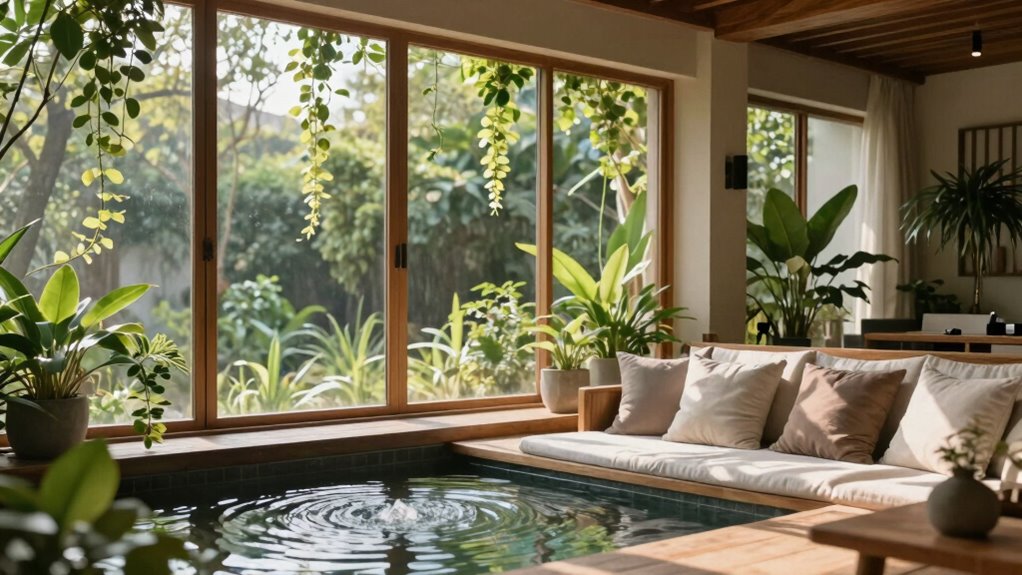 natural elements promote relaxation