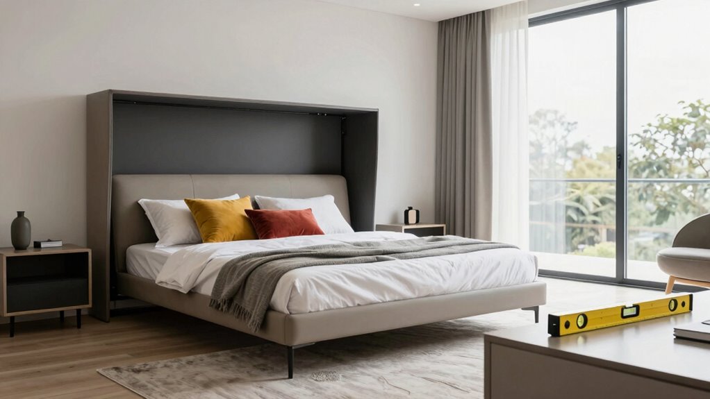 optimal murphy bed clearance