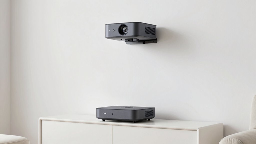 optimal short throw projection setup