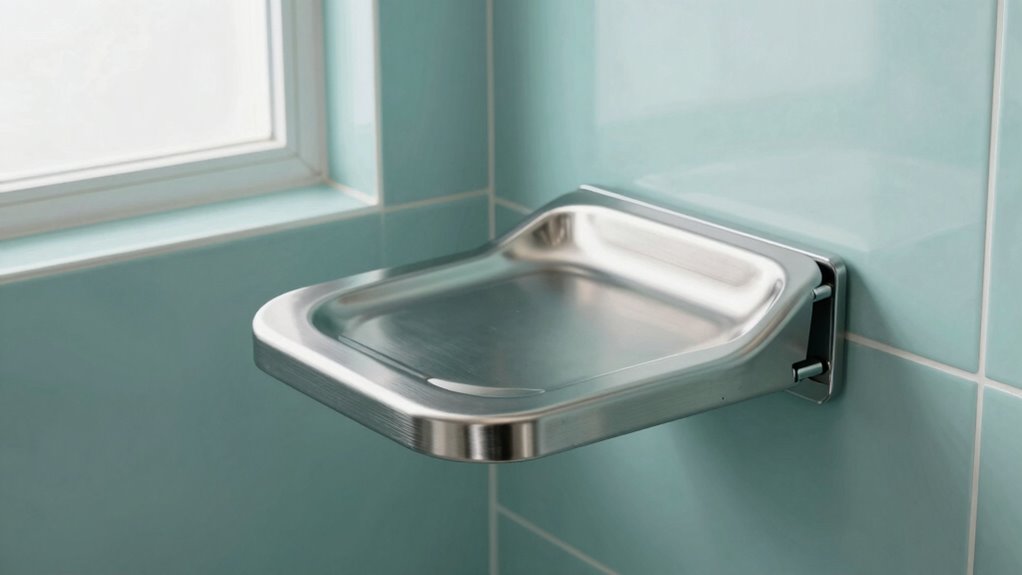 optimal shower seat placement