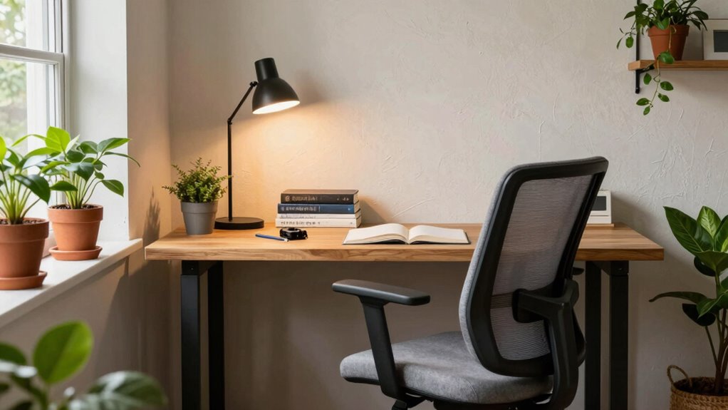 optimize small space study nook