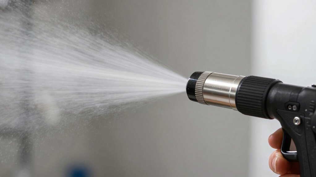 optimize sprayer for quality