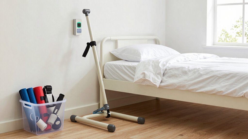 organize transfer safety equipment