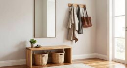 organized entryway clutter solution