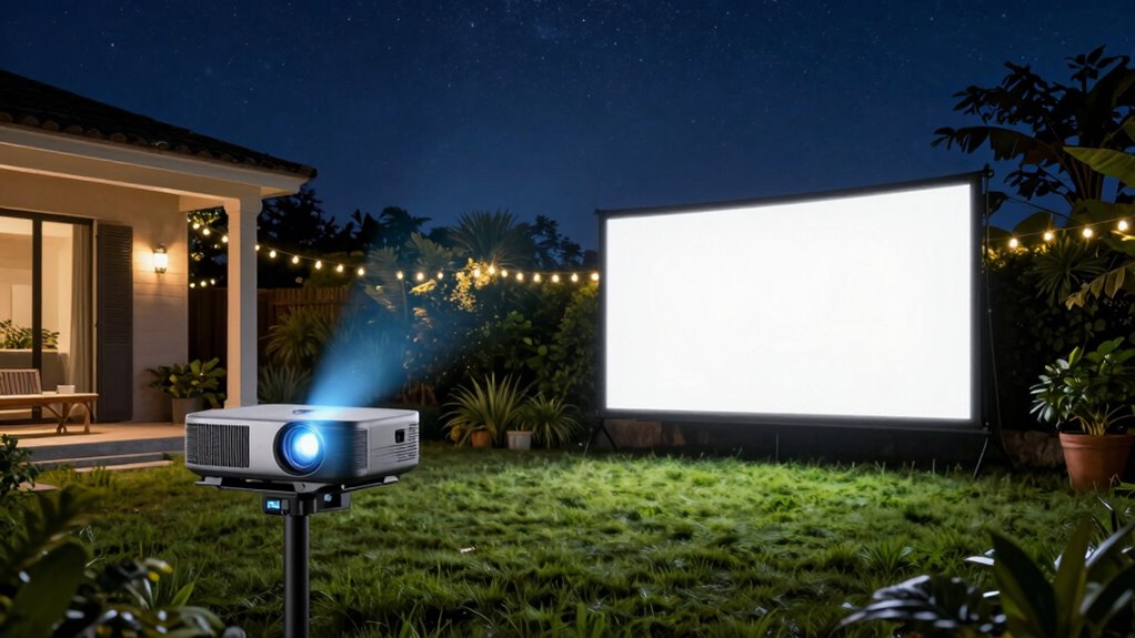 outdoor 4k projector essentials