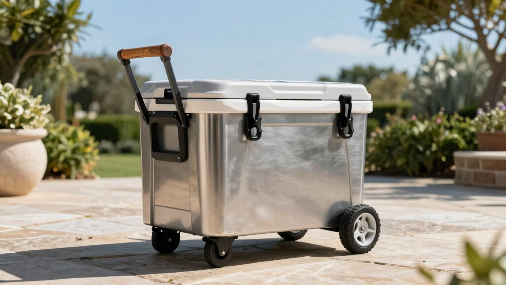 outdoor cooler cart essentials