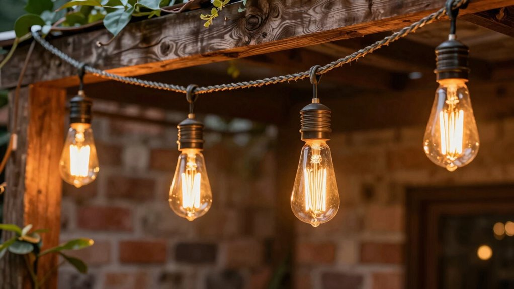 outdoor vintage bulb considerations