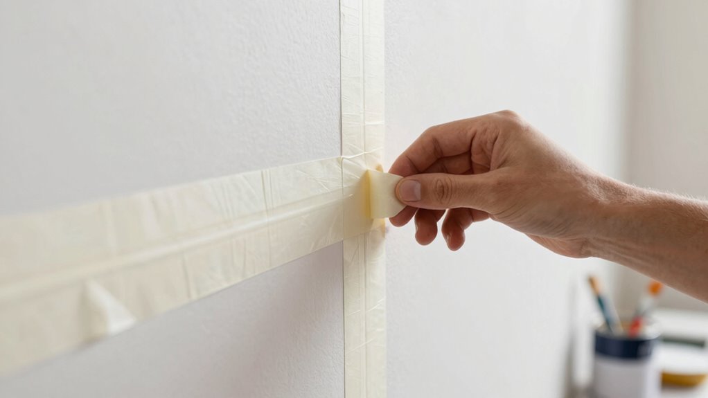 precise masking for clean edges