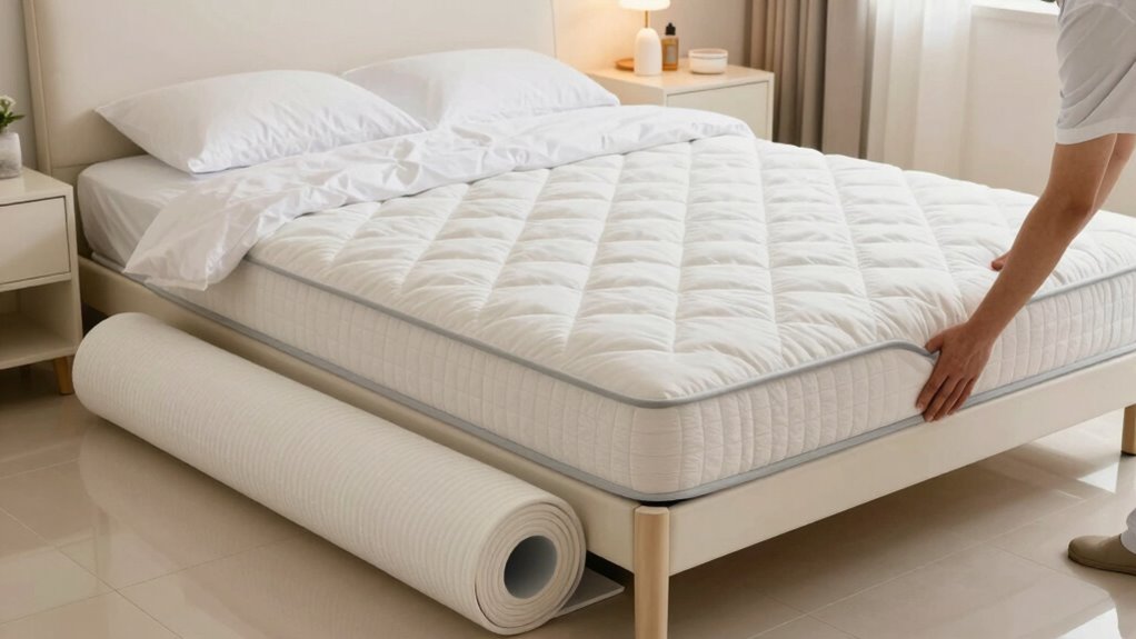 prepare room and bed