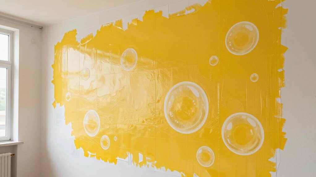 prepare wall apply evenly