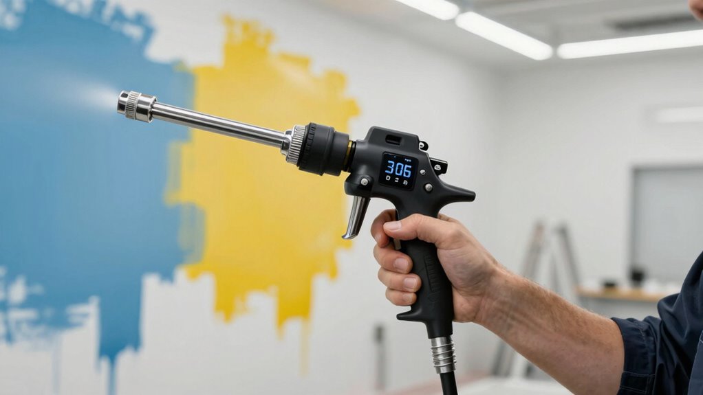 professional sprayer features prioritized